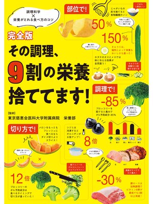 cover image of 完全版 その調理、9割の栄養捨ててます!